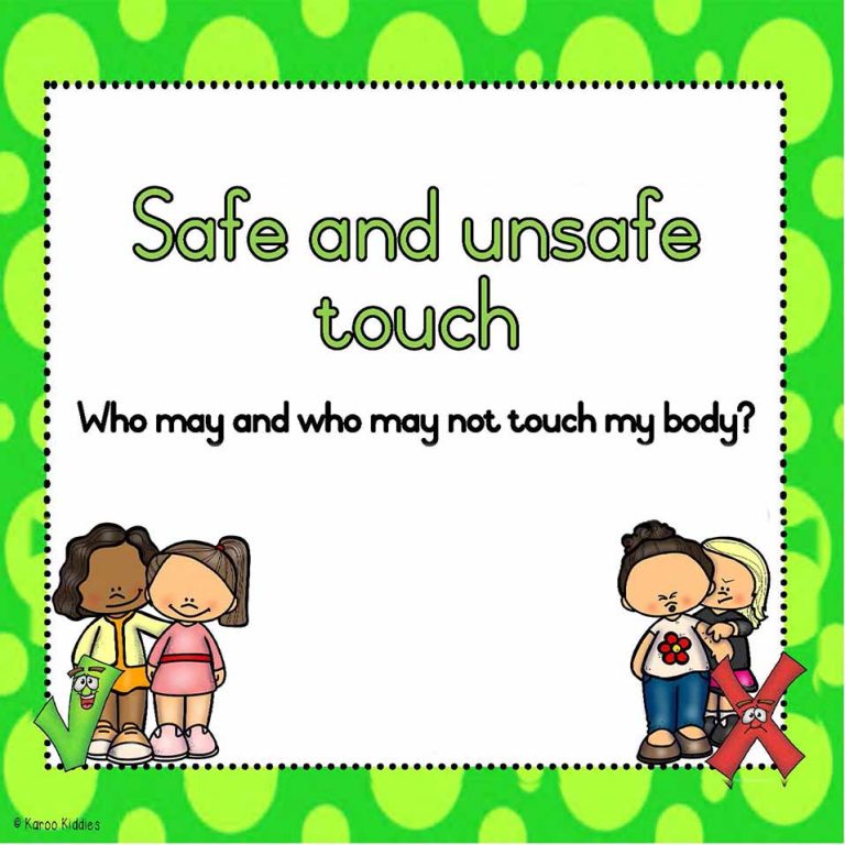 Safe and unsafe touch – Karoo Kiddies