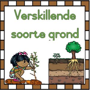 Verskillende soorte grond