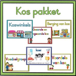 Kos pakket (6 temas)